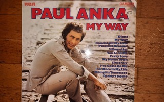 Paul Anka – My Way (1974) lp levy