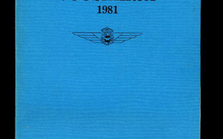 ILMAVOIMIEN VUOSIKIRJA 1978 - 1981 nid UUSI-