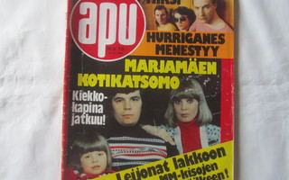 Apu numero 16 / 1976  Hurriganes,Pekka Marjamäki