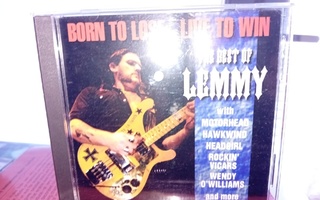 CD The best of Lemmy  -  Born to lose Live to win ( SIS POST