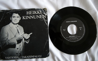 Heikki Kinnunen harvinainen single "Vartiossa/Takaisinpaluu"