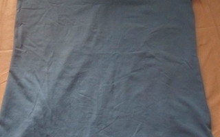 T-Paita avoimella selkämyksellä M H&M Basic taivaansininen