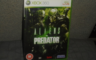 XBOX 360 peli. Aliens vs  Predator
