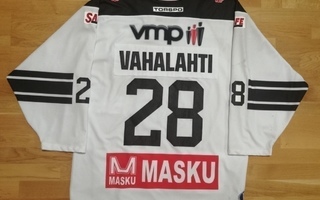 Ville Vahalahti HC Tps Turku game worn 2010-2011 SM Liiga