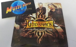 GODSMACK - STRAIGHT OUT OF LINE EU  2003 PROMO CDS