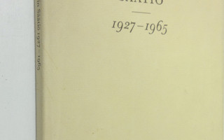 1927-1965. : Niilo Helanderin säätiö 1927-1965