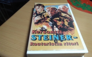 Kersantti steiner-rautaristin ritari. Vhs.richard burton jne