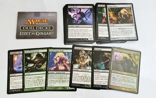 MTG - Izzet vs Golgari Duel Deck (Golgari kortit)