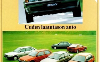Nissan Sunny -esite, 1987