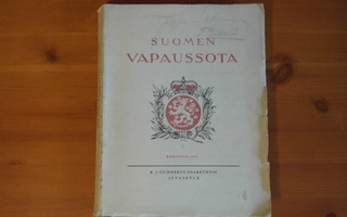 Kai Donner ym:Suomen vapaussota VIII osa.1.P.1927.Nid.