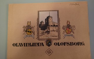 Upea kuvateos Olavinlinnasta v-1920 32s, hyväkuntoinen