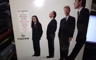 LP :  TIN MACHINE ( 1989 USA) UUSI, SIS POSTIKULU