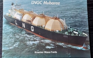 LNGC Mubaraz Kvaerner Masa-Yards telakkakortti