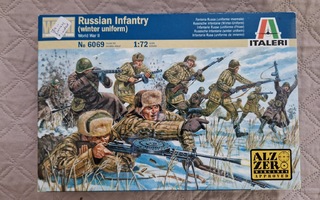 Italeri 6069 Russian infantry winter figuurit 1/72