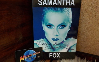 SAMANTHA FOX NIMIKIRJOITUS