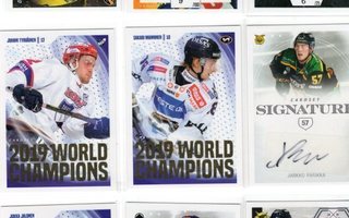 2019-20 Cardset 2019 Wold Champions #19 Sakari Manninen /299