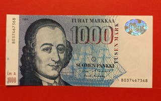 1000 mk markkaa 1986 Litt A, kunto 8-9. . (KD18)