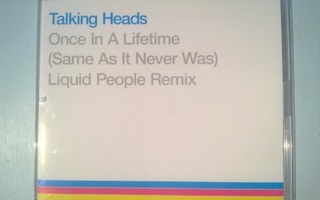 Talking Heads - Once In A Lifetime CDS