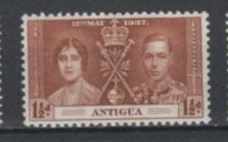 (S1784) ANTIGUA, 1937 (George VI. Coronation). Mi ## 75-77