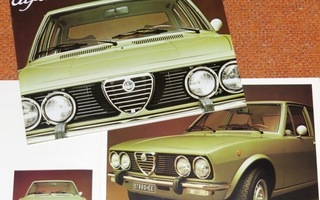 1978 Alfa Romeo Alfetta 1.6 1.8 esite - KUIN UUSI