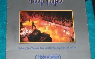 DEEP PURPLE ~ Made In Europe ~ LP