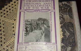 THE TIMES HISTORY AND ENCYCLOPADIA OF THE WAR PART 84 1916