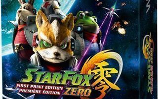 Star Fox Zero First Print Edition WiiU (CIB) (Kä