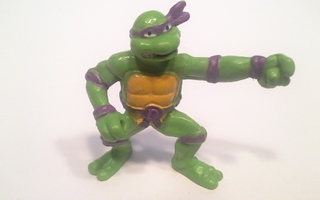 TMNT käsinmaalattu Donatello figuuri 6 cm (Bully 1990)