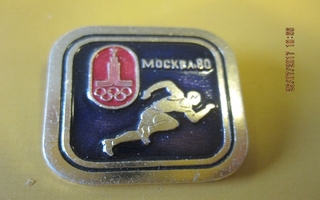 Moskova 1980 Juoksija neulamerkki