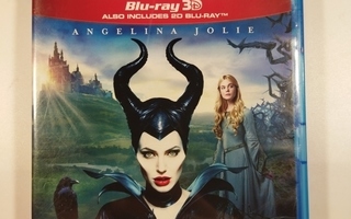 BLU-RAY 3D + BLU-RAY) Maleficent - Pahatar (2014)