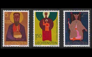 Liechtenstein 500-2 ** Pyhimyksiä (1968)