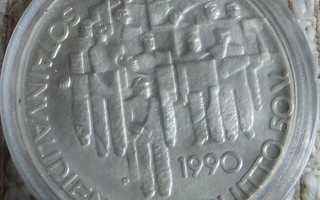 100 mk Sotainvalidien Veljesliitto 50V [1990]