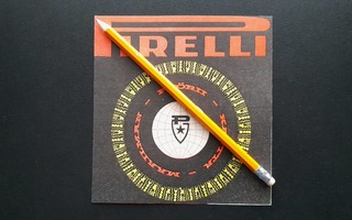 Pirelli rengas esite 60-luku