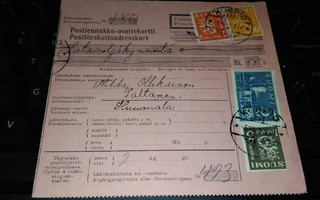 Kuopio - Paltanen Huumala Postiennakkokortti PK800/13
