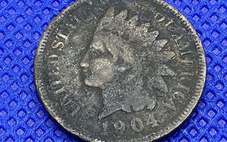 Indian Head penny 1904