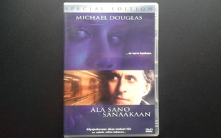 DVD: Älä Sano Sanaakaan, Special Ed. (Michael Douglas 2001)