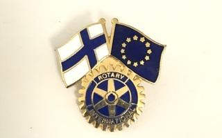 Suomi - EU Rotary international pinssi