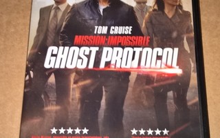 MISSION IMBOSSIBLE GOST PROTOCOL DVD
