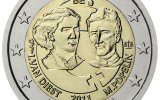 2€ Rulla Belgia 2011 International Women's Day