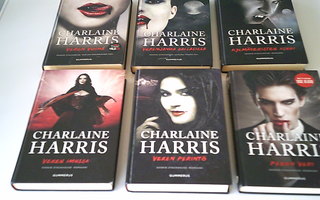 Charlaine Harris: Sookie Stackhouse-romaanit (6kpl)