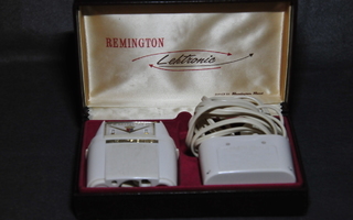 Vintage Remington partakone koteloineen