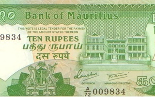 Mauritius 10 rupia 1985