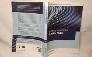 Understanding Human Need Hartley Dean kirja