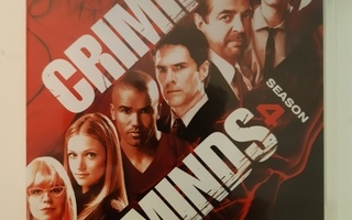 Criminal Minds, Kausi 4. ( 7 levyä ) - DVD box