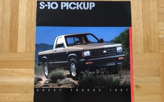 Esite Chevrolet S-10 Pickup, 1987, GM USA