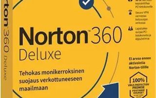 Norton 360 Deluxe, 12kk, 5 laitetta