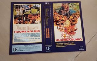 Huumekolmio VHS kansipaperi / kansilehti