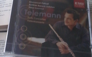 Telemann - Flute Concertos (UUSI CD)