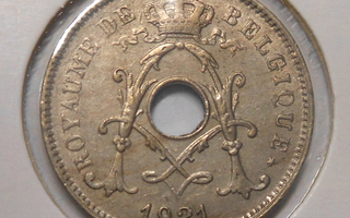 Belgium. 10 centimes 1921 "Belgique".