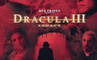 Dracula III, Legacy - DVD.HUIPPUKUNTO